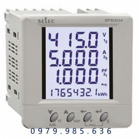 đồng hồ điện selec MFM383